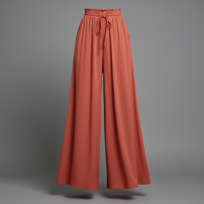 Chic Comfort | Women's Trousers Lightweight Casual Fit