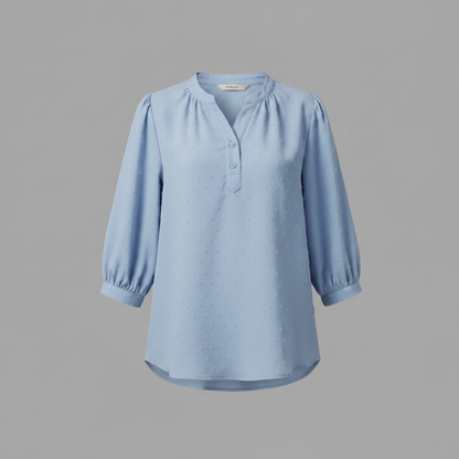 Silk Patchwork Women's Blouse | Stylish Summer Top