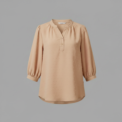 Silk Patchwork Women's Blouse | Stylish Summer Top