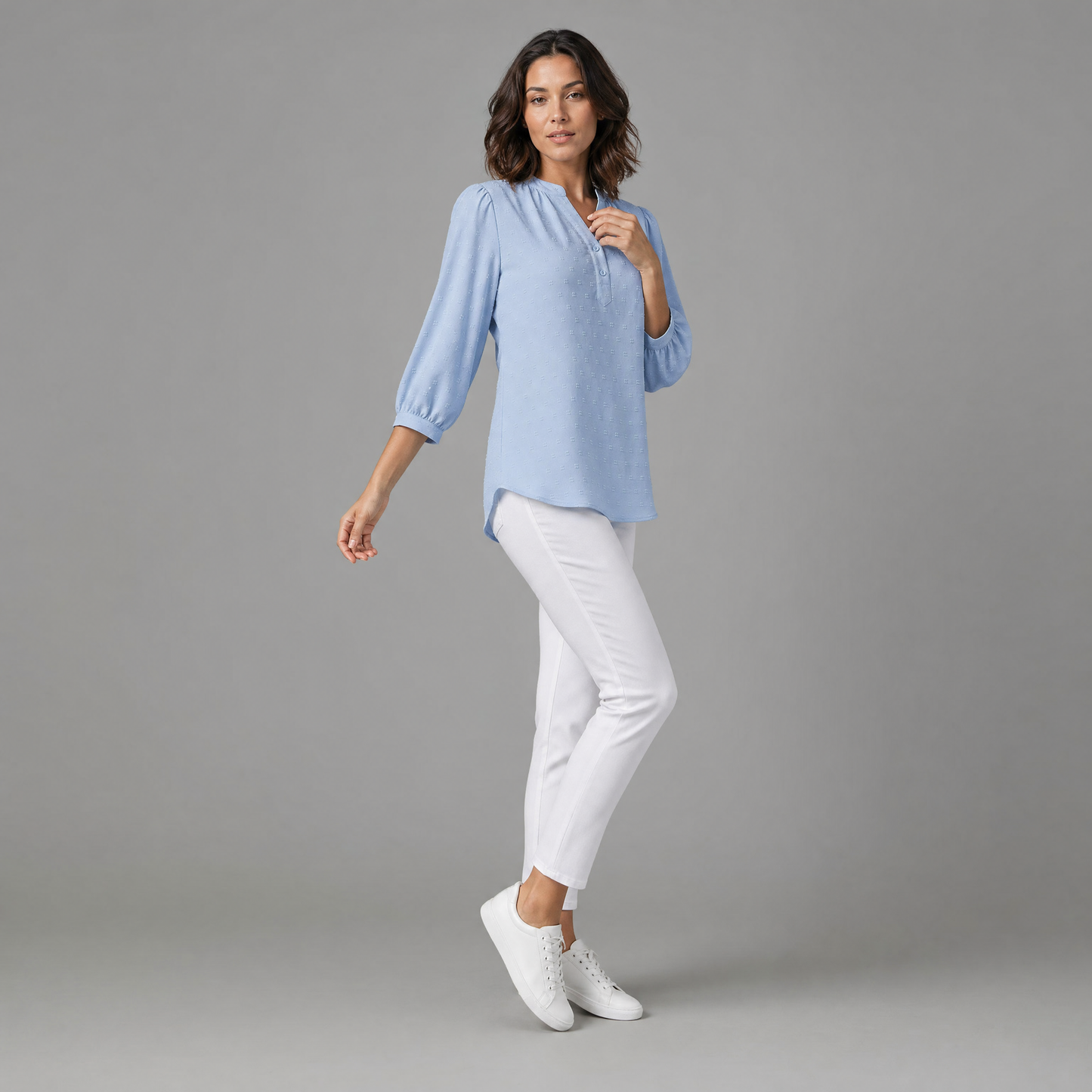 Silk Patchwork Women's Blouse | Stylish Summer Top