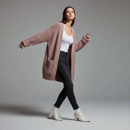 Elegant Black Women's Cardigan | Versatile Wardrobe Essential