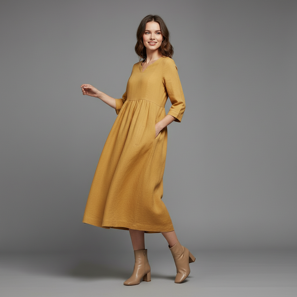 Isabel | Women's Elegant Comfort Cocktail Dress Plus Size